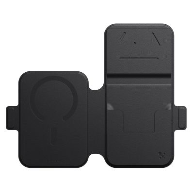 3. AmazingThing Titan Pro Lens Flip Set iPhone 18 Pro Max Hülle mit Brieftasche, MagSafe-kompatibel - Schwarz