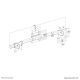 8. Neomounts FPMA-CB100BLACK Monitorhalterung/Ständer 68,6 cm (27") Wandmontage Schwarz