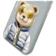 10. Nimmy Cool&Cute 2.0 Bear Case für iPhone 15 - Grau