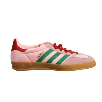 Adidas Gazelle Indoor Damenschuhe W Pink Velvet - JI2713