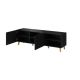 8. TV-Schrank PAFOS 150x40x52 schwarz matt