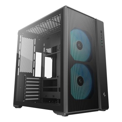 DeepCool CG590 MESH 2F Midi-Tower Schwarz