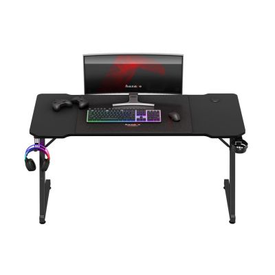 11. Huzaro Hero 3.3 Schwarzer Gaming-Schreibtisch