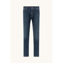 Paul&Shark Red Rivet Five-Pocket Herrenjeans aus mittelblauem Denim (15314100-J02)