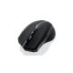 IBOX i005 Pro IMLAF005W Maus (Laser; 1600 DPI; schwarz)