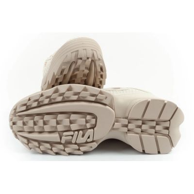 9. Fila Disruptor Damenschuhe, modische Sportschuhe, beige, bequem