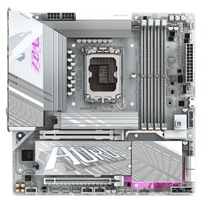 2. GIGABYTE Z890M AORUS ELITE WIFI7 ICE Intel Z890 LGA 1851 (Sockel V1) ATX