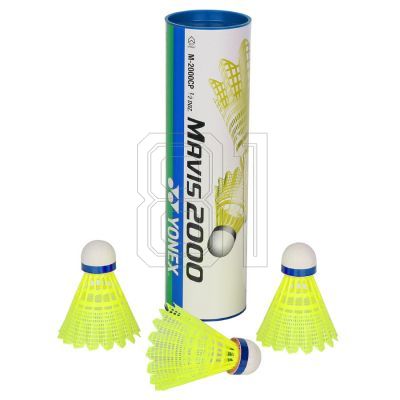 5. Yonex Mavis 2000 M-2000 Badminton-Federball