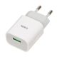 5. iBOX C-41 USB 2A Wandladegerät, 1 USB-Anschluss, Micro-USB-Kabel