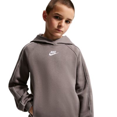 3. Nike Sportswear Club Fleece Kinder-Trainingsanzug Grau HQ9318 289