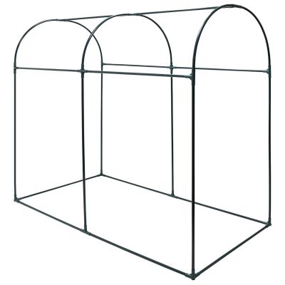 2. Gewächshaus-Gartentunnel mit zwei Eingängen für Tomaten und Gurken, 200 x 100 x 180 cm, grün