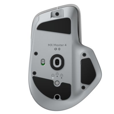 7. Logitech MX Master 4 Büromaus, rechtsseitig, kabellos (RF) + Bluetooth, Laser, 8000 DPI