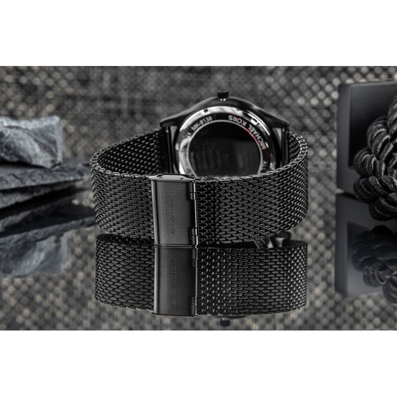 7. Herrenuhr + Kartenetui MICHAEL KORS MK1085SET + Box