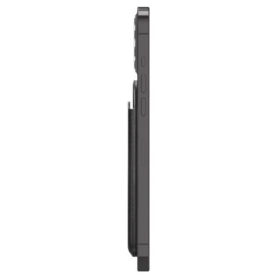6. Spigen Valentinus magnetische Geldbörse mit MagSafe – schwarz
