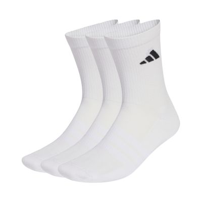 adidas Cushioned Sportswear Crew 3P Socken Weiß JZ0530