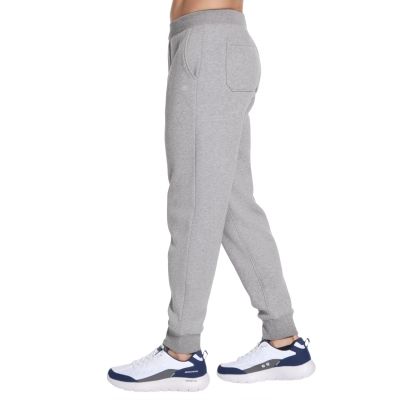 2. Skechers Max Soft Fleece-Jogginghose PT289-LTGY Grau L