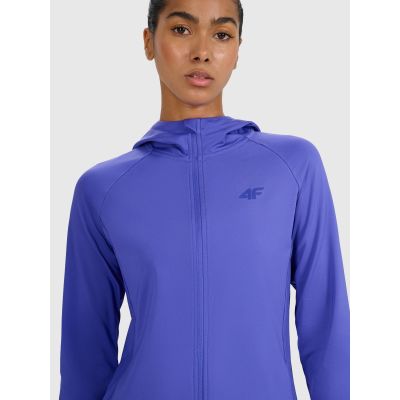 4. Schnelltrocknendes Damen-Trainings-Sweatshirt (Standardgröße) 4F 4FWAW25TFSWF585-36S