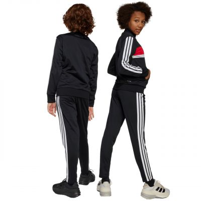 14. adidas Seasonal Essentials Tiberio 3-Stripes Jr JC7519 Trainingsanzug