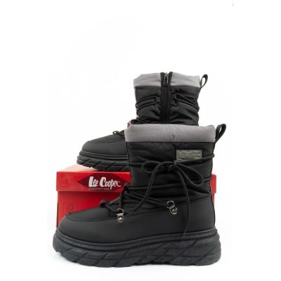 10. Lee Cooper Damen Winter Wandersportschuhe isoliert schwarz grau