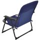5. FALTBARER TOURISTEN- UND STRANDSTUHL MIT ARMLEHNEN 52X54X26/66CM BLAU