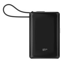 Silicon Power SP10KMAPBKCP101K Lithium-Ionen (Li-Ion) 10000 mAh Schwarze Powerbank