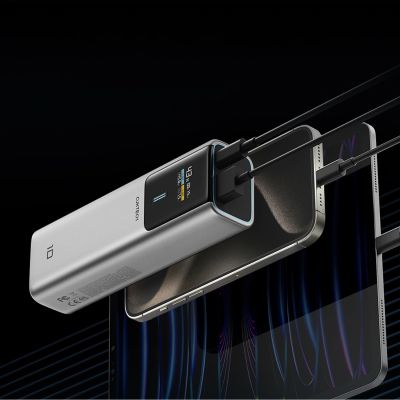 2. CUKTECH CKPB100PGLBL Powerbank 150W 10000mAh USB-C USB-A - Grau