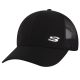 Skechers Sport S Metal Hat Cap SKBB5025-BLK Schwarz Einheitsgröße