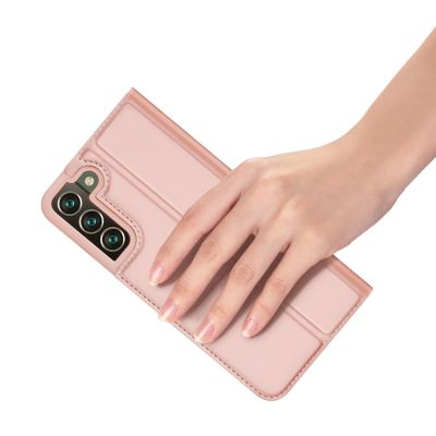 8. Dux Ducis Skin Pro booktype case schutzhülle aufklappbare hülle für Samsung Galaxy S22+ (S22 Plus) rosa