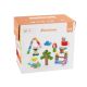 2. Marioinex Mini-Waffel-Bausteine, 300 Teile, Pastell