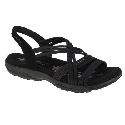 Skechers Reggae Slim Simply Stretch Sandalen 163023-BLK Schwarz 36
