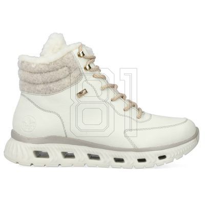 27. Rieker W RKR720 isolierte Sportstiefel, weiß