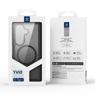 10. Dux Ducis Yind Hülle für Samsung Galaxy Z Fold 8 / Z Fold 7 - Schwarz