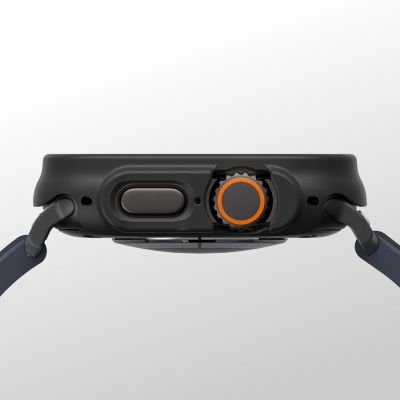 13. AmazingThing Minimalistische Schutzhülle für Apple Watch Ultra 3 49 mm – Schwarz