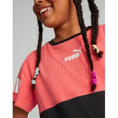 7. Puma Power Colorblock Jr T-Shirt 670204 35