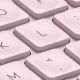 2. LOGITECH MX Keys Mini 920-010500 Pinke kabellose Tastatur