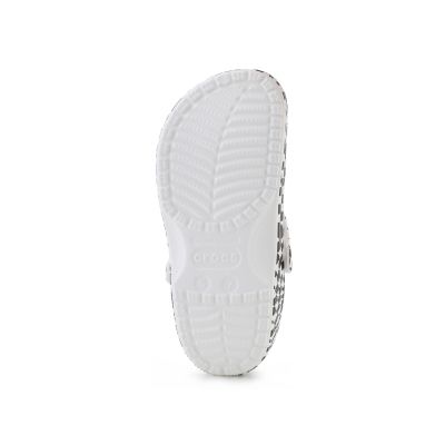 7. Crocs Classic Warped Checker Clog 211007-103 Flip-Flops