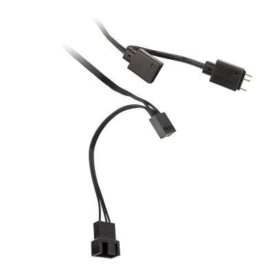 6. Kolink Umbra X 120mm ARGB Hochleistungs-PWM-Lüfter (3er-Pack) – Schwarz