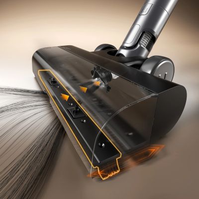25. UWANT V800 Bodenstaubsauger mit automatischer Entleerungsstation – Grau