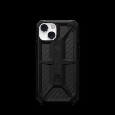 UAG Monarch Hülle für iPhone 14 Plus – schwarzer Carbon