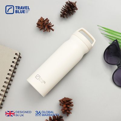 4. TRAVEL BLUE THERMOSFLASCHE CREMEFARBEN