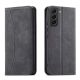 Magnet Fancy Case für Samsung Galaxy S23+ Flip Cover Wallet Stand schwarz