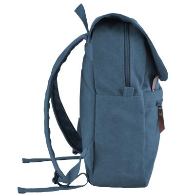 4. Jugendrucksack CANVAS marineblau SEMI LINE
