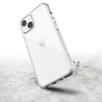 2. Raptic X-Doria Clearvue Case iPhone 14 Plus Rückseite klar