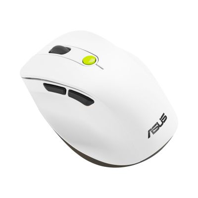 4. ASUS MD105 Kabellose Maus Voltgrün 2400 DPI Dual-Mode-Funkverbindung (2,4 GHz und Bluetooth)