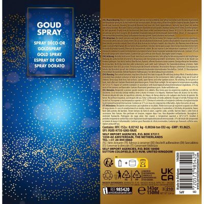 10. Dekorativer Lack 150ml Gold