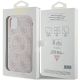 8. Guess GUHMN61G4GFRP iPhone 11 6,1" / Xr rosa/rosa Hardcase 4G Collection Leder Metall Logo MagSafe