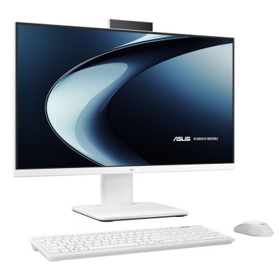 2. ASUS V400 AiO V440VAK-WPC331W Intel Core 3 100U 60,5 cm (23,8") 1920 x 1080 px All-in-One-PC 8 GB DDR5-SDRAM 512 GB SSD Windows 11 Home Wi-Fi 6 (802.11ax) Weiß