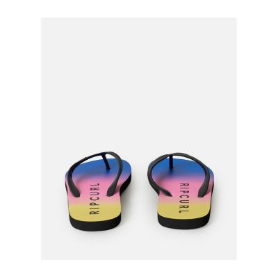 2. RIP CURL Lazed Fade Bloom Open Toe Beach Flip-Flops - Bo Turquoise