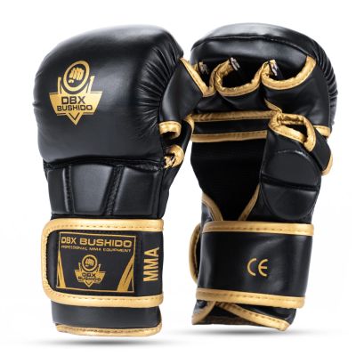 MMA Sparring Handschuhe S - Master Gold - Valor Series