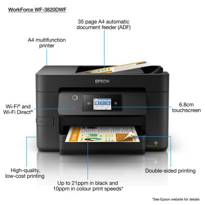 18. Epson WorkForce Pro WF-3820DWF